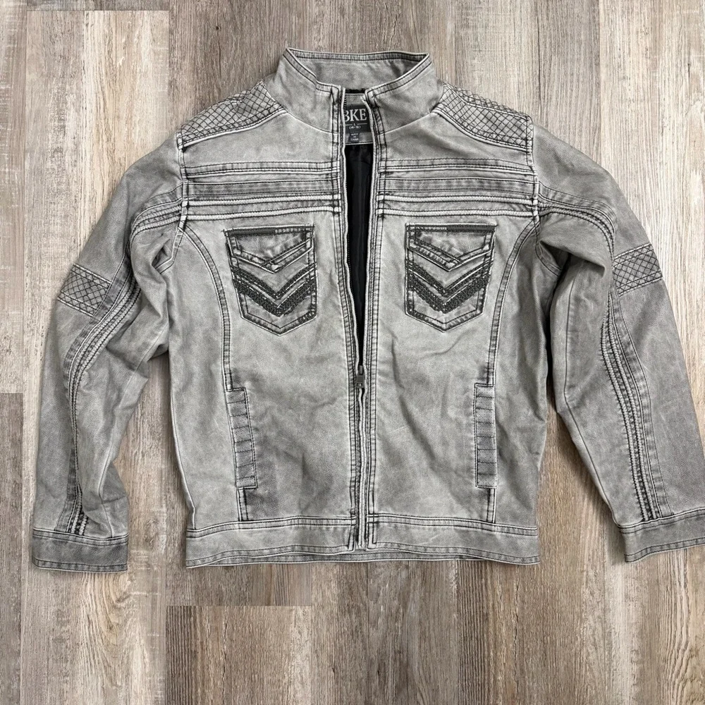 BKE Kids Lined Faux Leather Jacket-size Large 14/16 *NEW w/o tags*